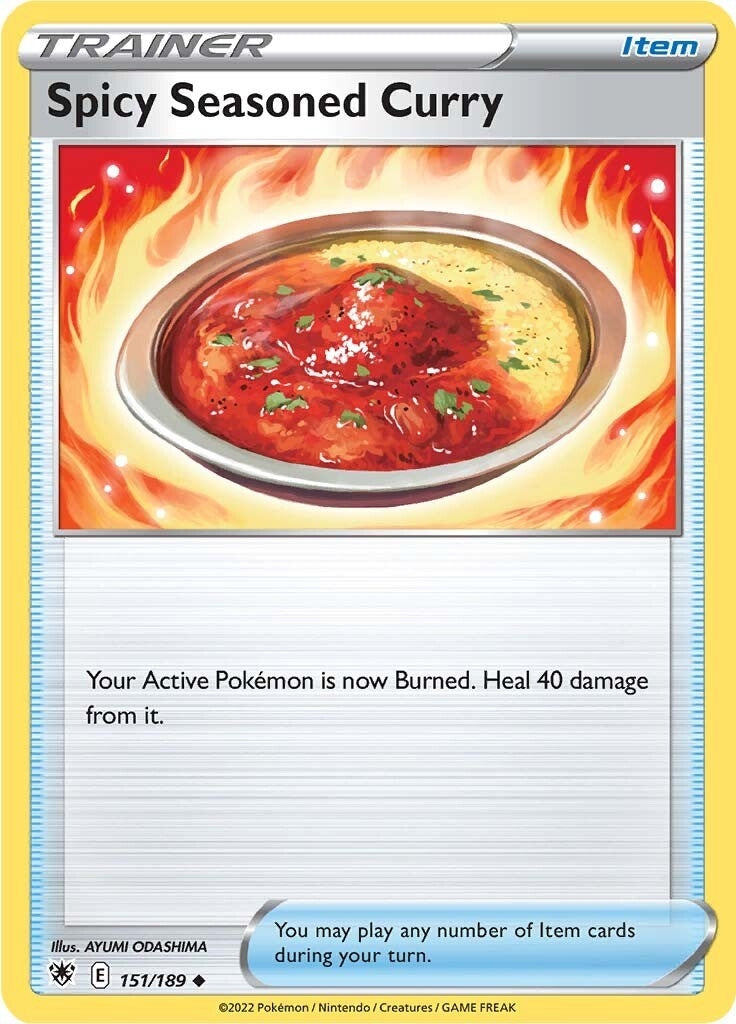 Image for Spicy Seasoned Curry (151/189) (SWSH10: Astral Radiance) (SWSH10) - Pokemon