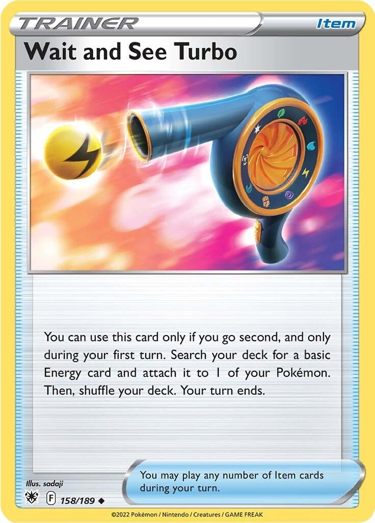 Image for Wait and See Turbo (158/189) (SWSH10: Astral Radiance) (SWSH10) - Pokemon
