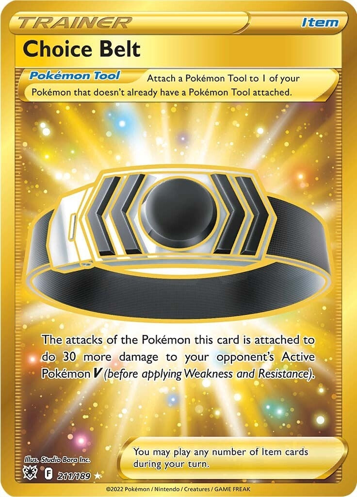 Image for Choice Belt (Secret) (211/189) (SWSH10: Astral Radiance) (SWSH10) - Pokemon