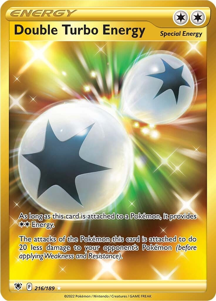 Image for Double Turbo Energy (Secret) (216/189) (SWSH10: Astral Radiance) (SWSH10) - Pokemon