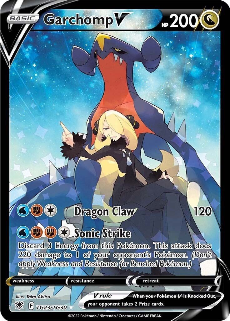 Image for Garchomp V (TG23/TG30) (SWSH10: Astral Radiance Trainer Gallery) (SWSH10:TG) - Pokemon