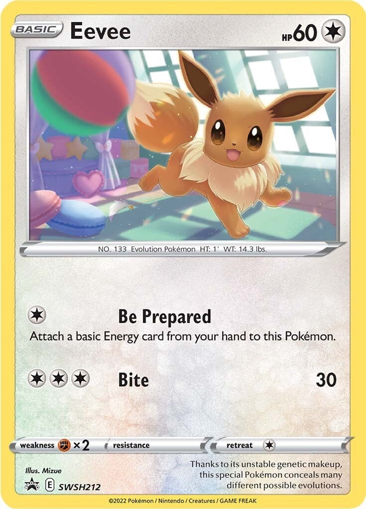 Image for Eevee - SWSH212 (SWSH212) (SWSH: Sword & Shield Promo Cards) (SWSD) - Pokemon
