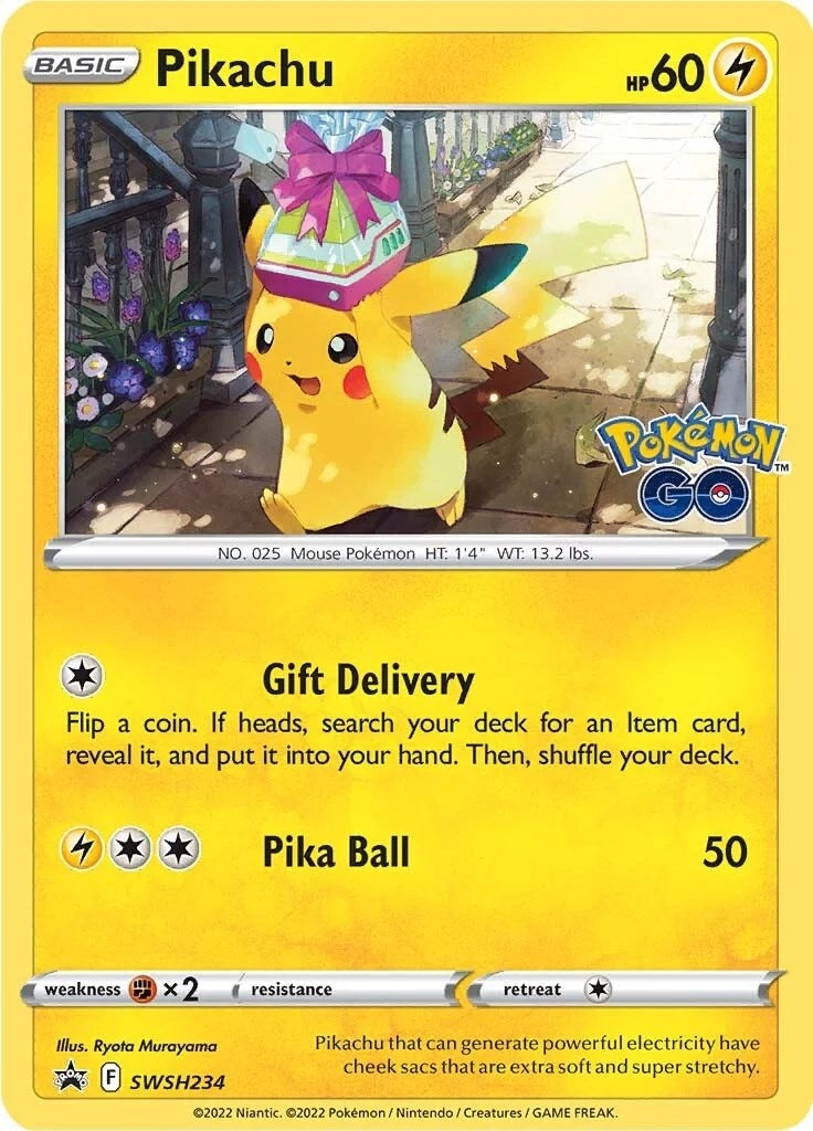 Image for Pikachu - SWSH234 (SWSH234) (SWSH: Sword & Shield Promo Cards) (SWSD) - Pokemon