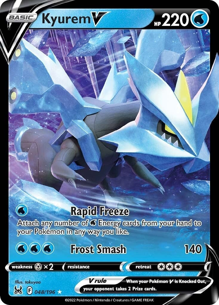 Image for Kyurem V (048/196) (SWSH11: Lost Origin) (SWSH11) - Pokemon
