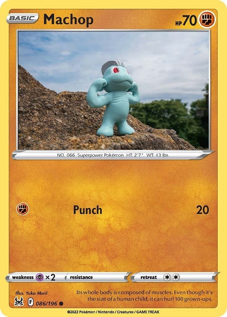 Image for Machop (086/196) (SWSH11: Lost Origin) (SWSH11) - Pokemon