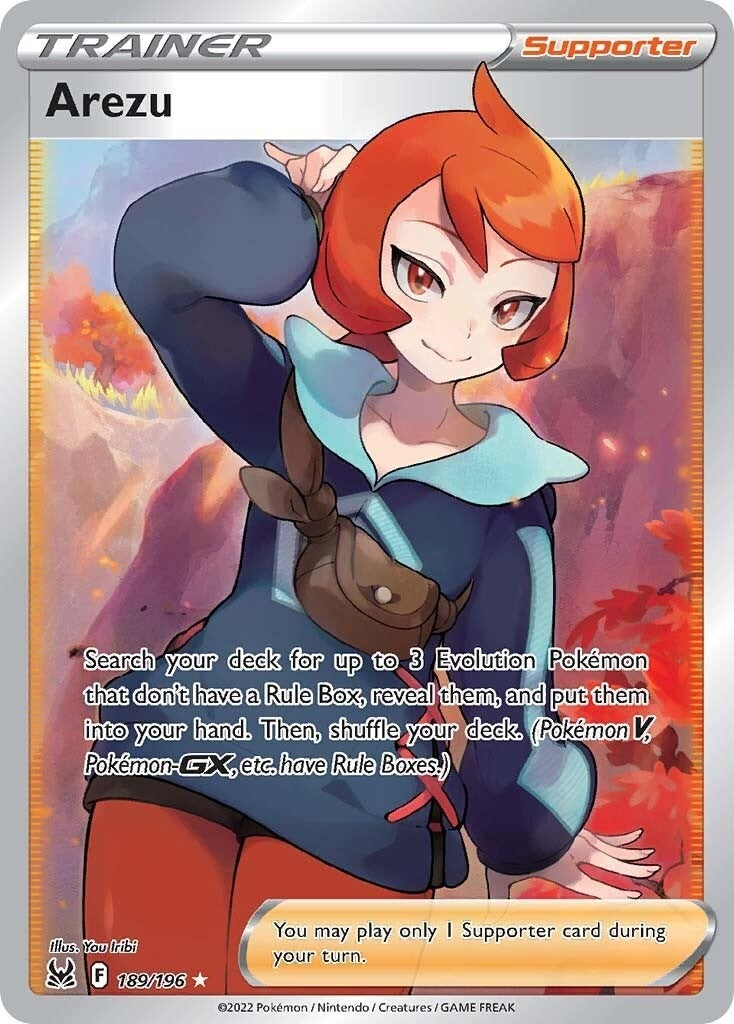 Image for Arezu (Full Art) (189/196) (SWSH11: Lost Origin) (SWSH11) - Pokemon