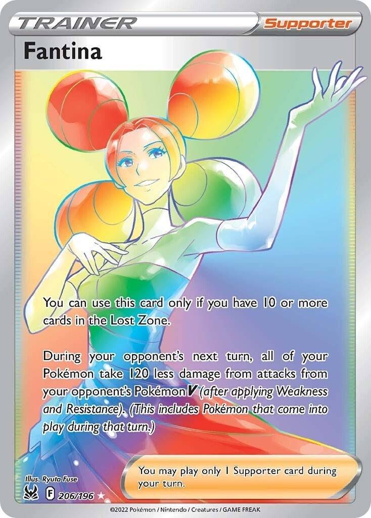 Image for Fantina (Secret) (206/196) (SWSH11: Lost Origin) (SWSH11) - Pokemon