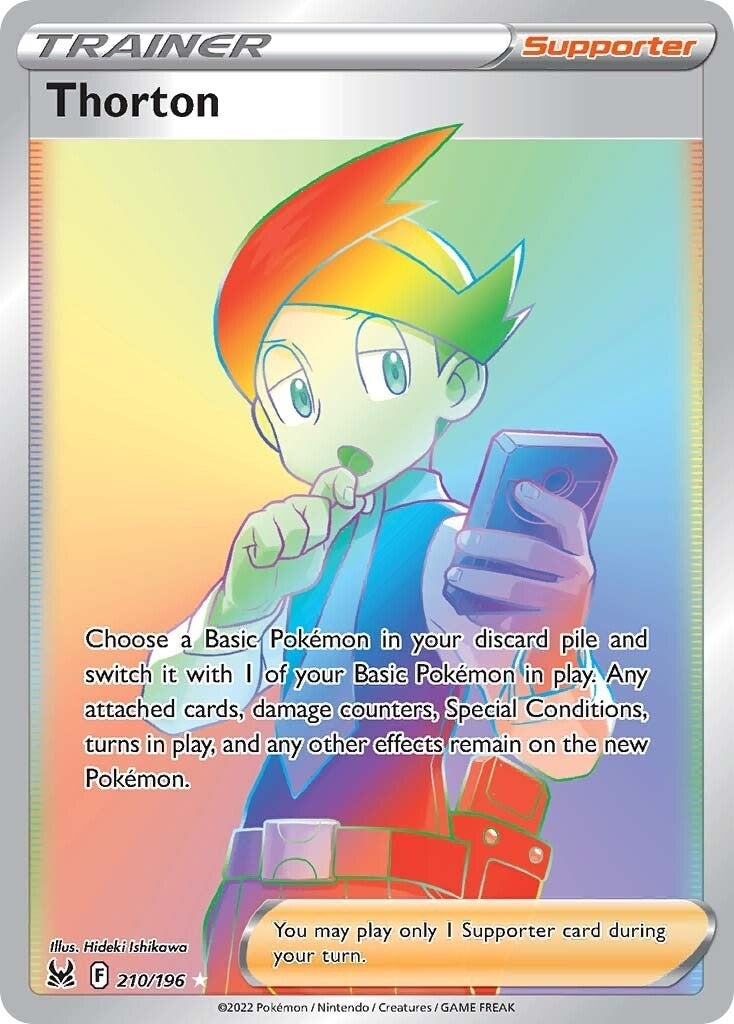 Image for Thorton (Secret) (210/196) (SWSH11: Lost Origin) (SWSH11) - Pokemon