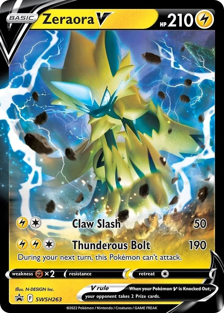 Image for Zeraora V - SWSH263 (SWSH263) (SWSH: Sword & Shield Promo Cards) (SWSD) - Pokemon