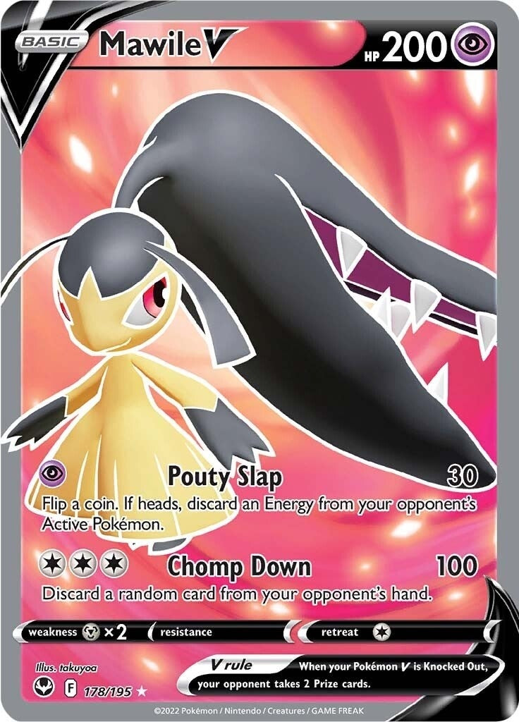 Image for Mawile V (Full Art) (178/195) (SWSH12: Silver Tempest) (SWSH12) - Pokemon