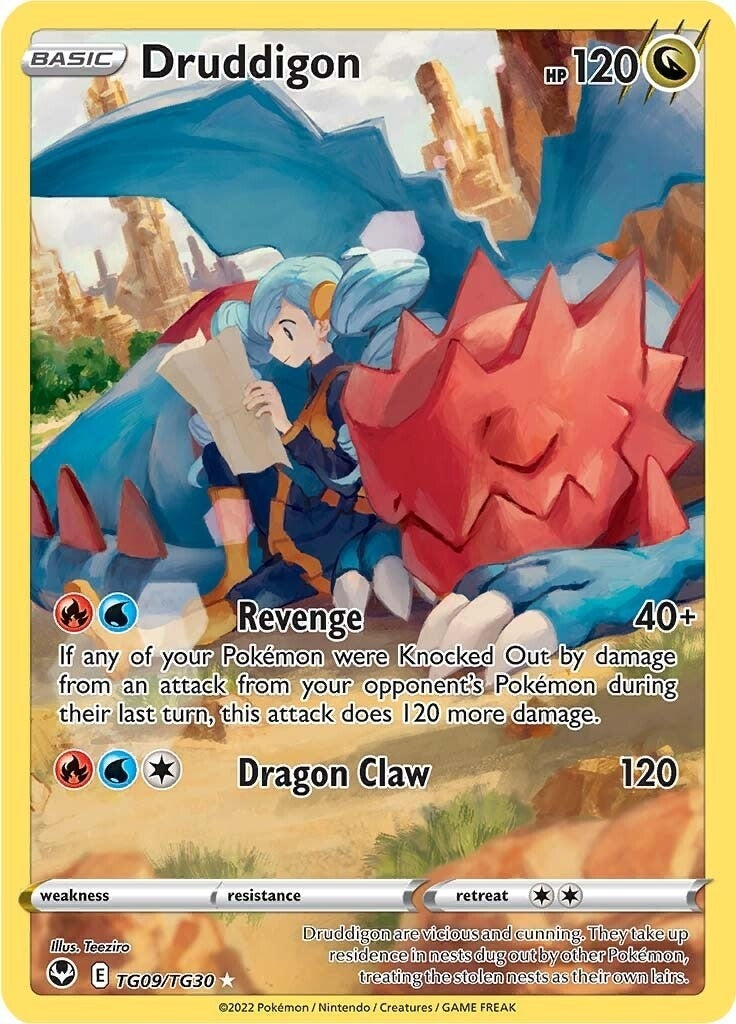 Image for Druddigon (TG09/TG30) (SWSH12: Silver Tempest Trainer Gallery) (SWSH12: TG) - Pokemon