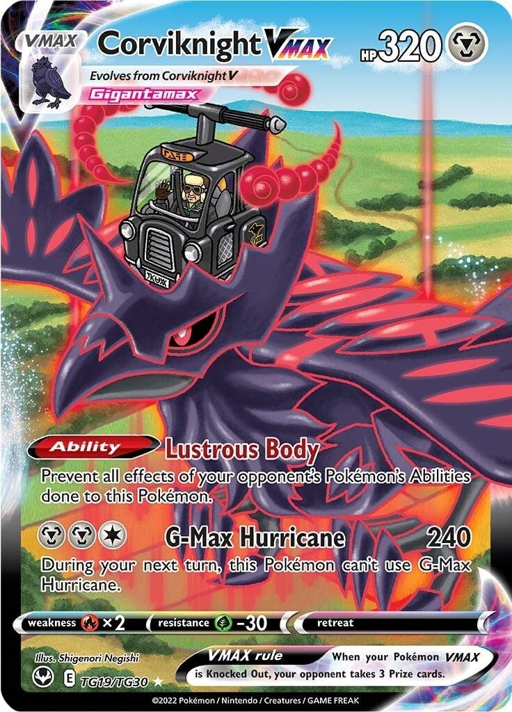 Image for Corviknight VMAX (TG19/TG30) (SWSH12: Silver Tempest Trainer Gallery) (SWSH12: TG) - Pokemon