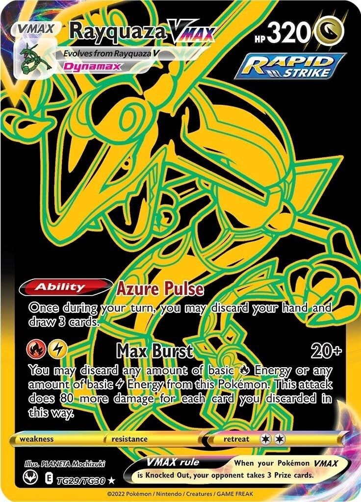 Image for Rayquaza VMAX (Secret) (TG29/TG30) (SWSH12: Silver Tempest Trainer Gallery) (SWSH12: TG) - Pokemon