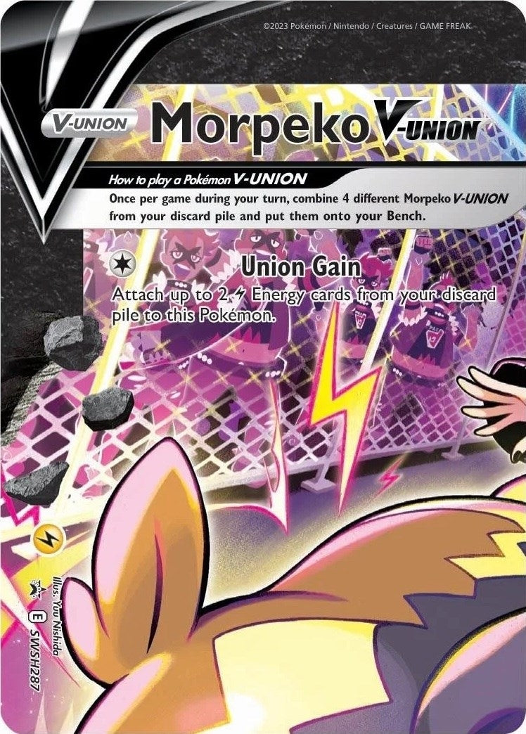 Image for Morpeko V-Union - SWSH287 (SWSH287) (SWSH: Sword & Shield Promo Cards) (SWSD) - Pokemon