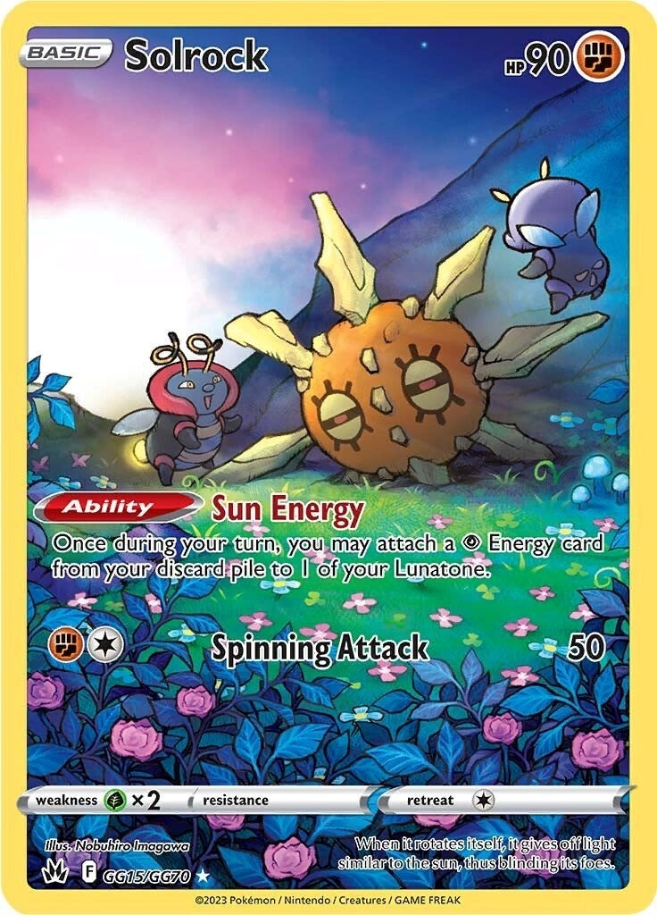 Image for Solrock (GG15/GG70) (SWSH: Crown Zenith: Galarian Gallery) (CRZ:GG) - Pokemon