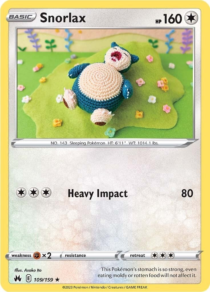 Image for Snorlax (109/159) (SWSH: Crown Zenith) (CRZ) - Pokemon