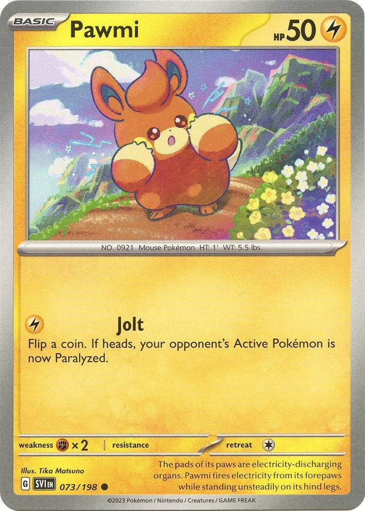 Image for Pawmi (073/198) (SV01: Scarlet & Violet Base Set) - Pokemon