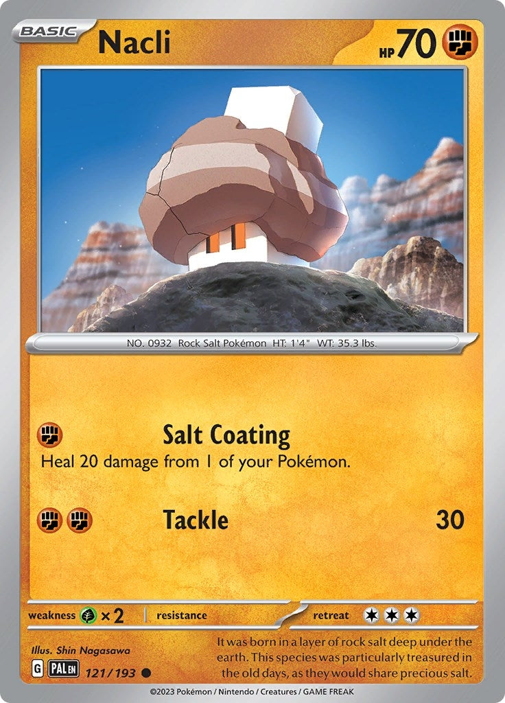 Image for Nacli (121/193) (SV02: Paldea Evolved) - Pokemon