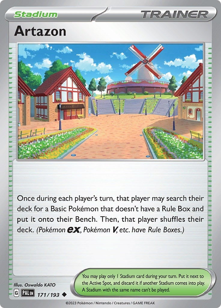 Image for Artazon (171/193) (SV02: Paldea Evolved) - Pokemon