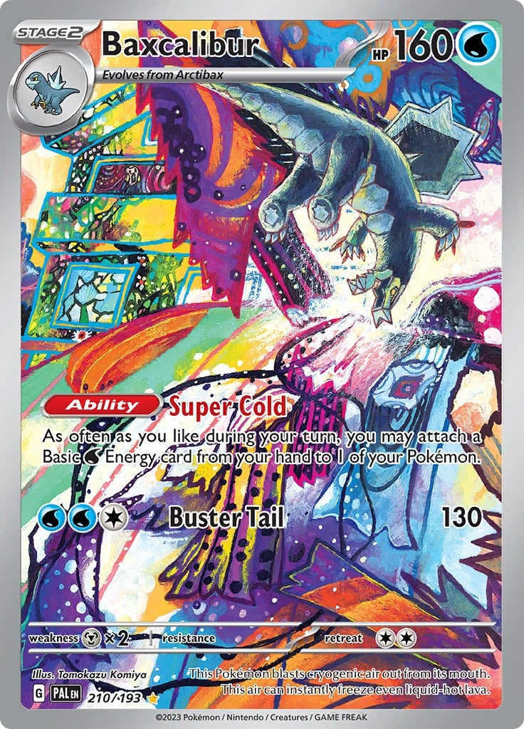 Image for Baxcalibur (210/193) (SV02: Paldea Evolved) - Pokemon
