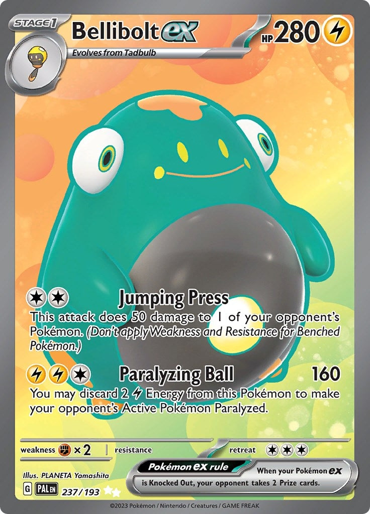 Image for Bellibolt ex (237/193) (SV02: Paldea Evolved) - Pokemon
