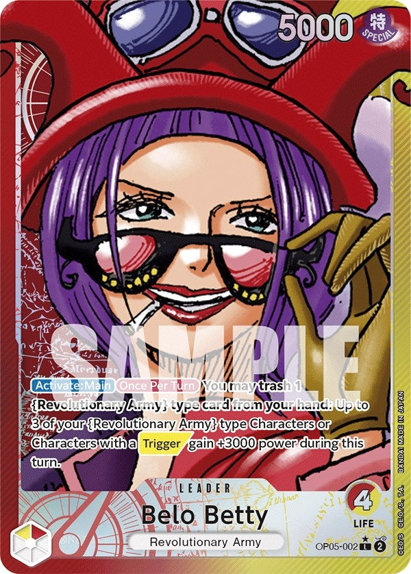 Belo Betty (002) (Alternate Art) (OP05-002) (Awakening of the New Era)