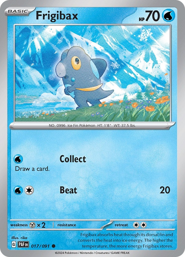 Image for Frigibax (017/091) (SV: Paldean Fates) - Pokemon
