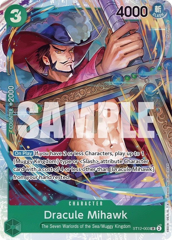 Dracule Mihawk (ST12-003) (ST-12: Starter Deck 12 Zoro and Sanji)
