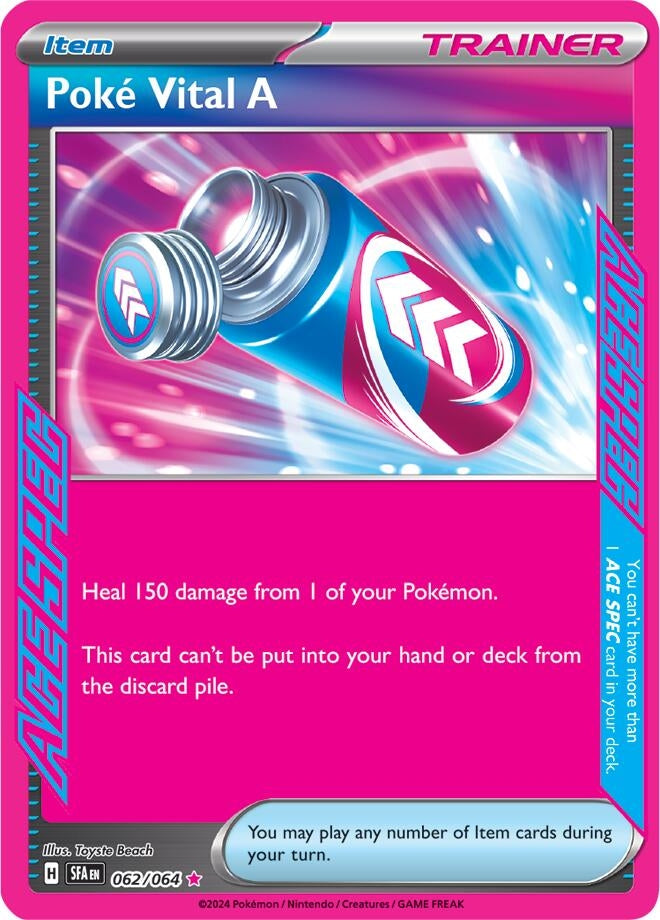 Image for Poke Vital A (062/064) (SV: Shrouded Fable) - Pokemon