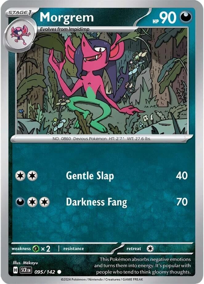 Image for Morgrem (095/142) (SV07: Stellar Crown) - Pokemon