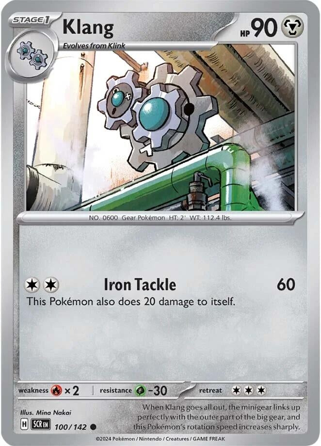 Image for Klang (100/142) (SV07: Stellar Crown) - Pokemon