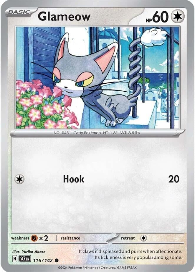 Image for Glameow (116/142) (SV07: Stellar Crown) - Pokemon