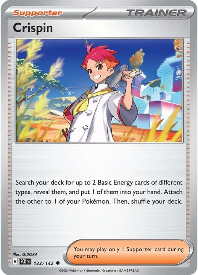 Image for Crispin (133/142) (SV07: Stellar Crown) - Pokemon