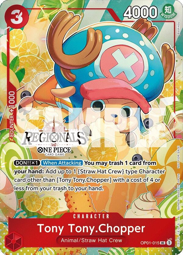 Tony Tony.Chopper (Offline Regional 2024 Vol. 3) (OP01-015) (One Piece Promotion Cards)