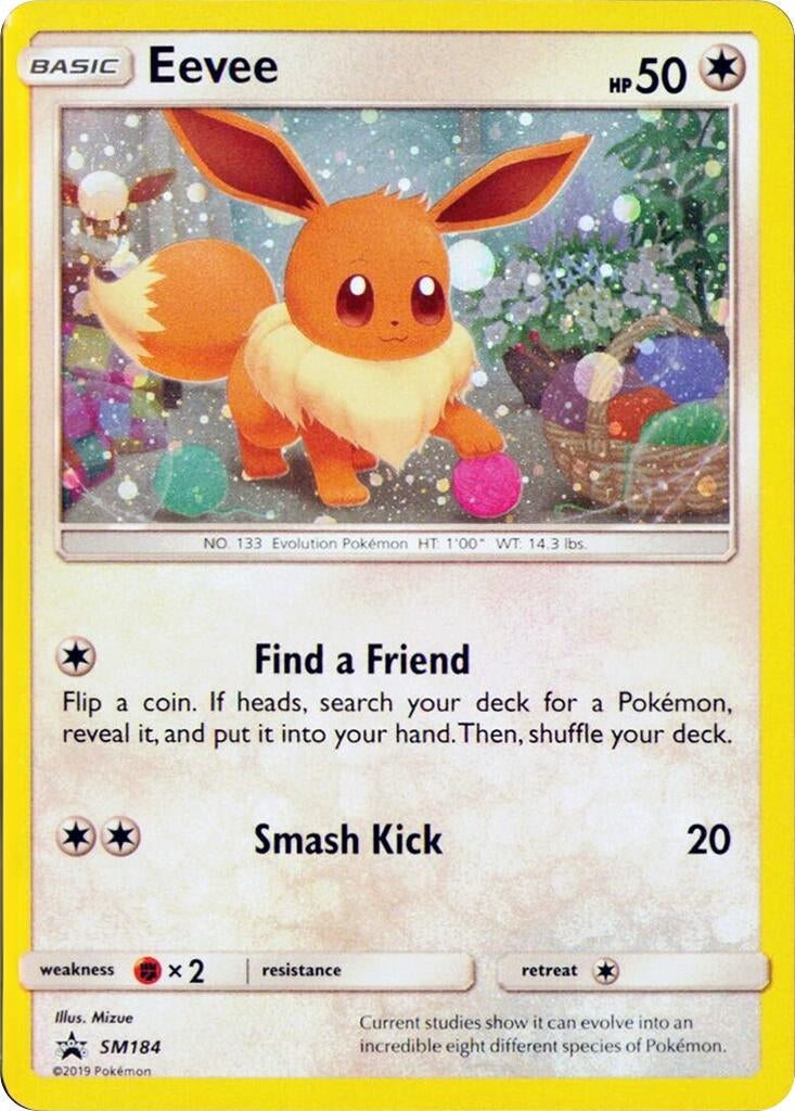 Eevee - SM184 (Cosmos Holo) (SM184) (SM Promos)