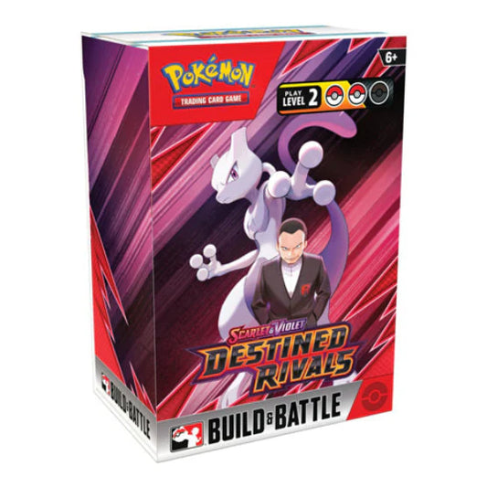 SCARLET & VIOLET DESTINED RIVALS BUILD & BATTLE BOX POKEMON TCG