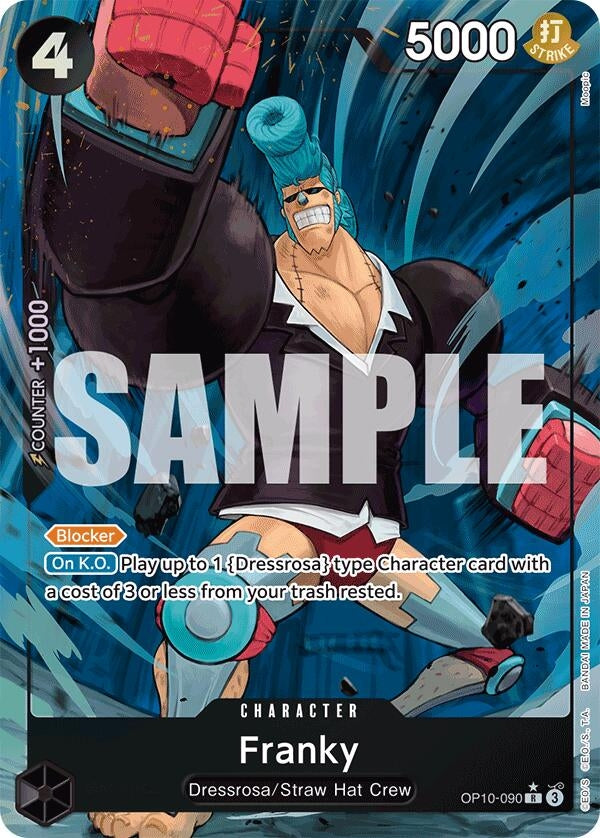 Franky (090) (Parallel) (OP10-090) (Royal Blood)