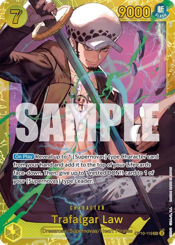Trafalgar Law (119) (OP10-119) (Royal Blood)