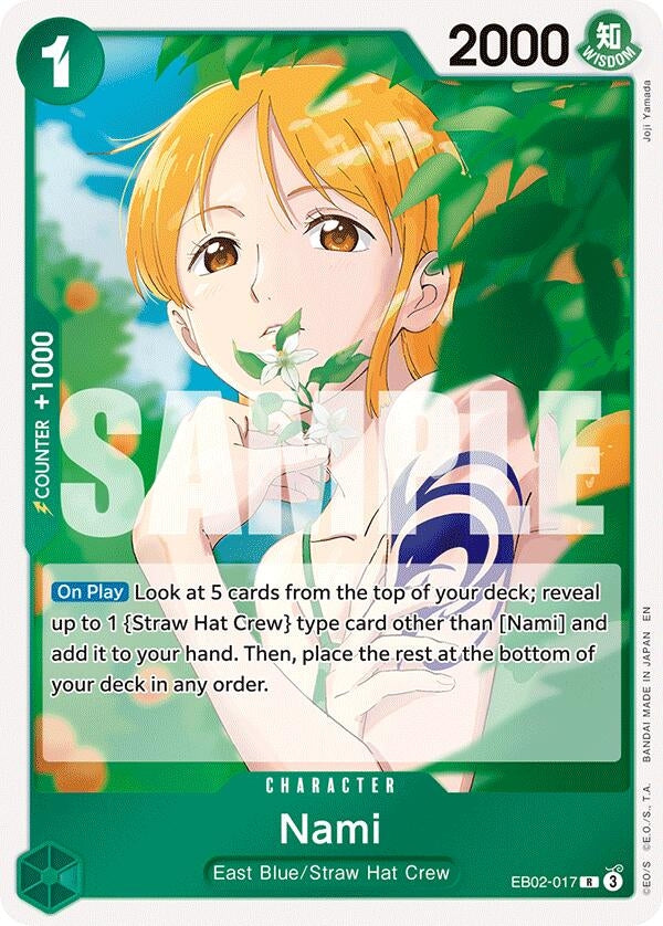 Nami (EB02-017) (Extra Booster: Anime 25th Collection)