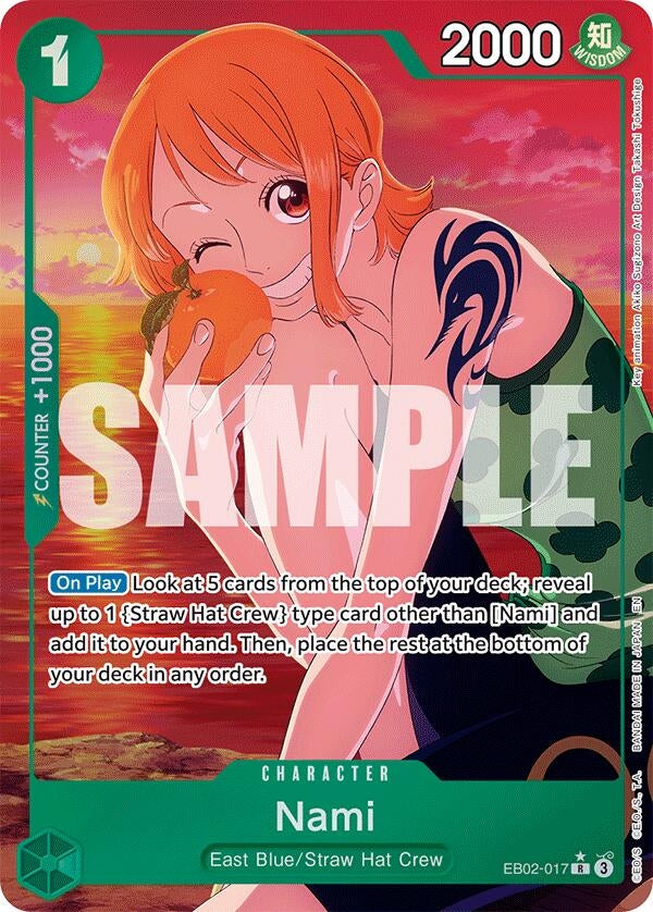 Nami (Alternate Art) (EB02-017) (Extra Booster: Anime 25th Collection)