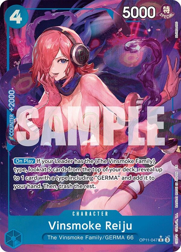 Image for Vinsmoke Reiju (Alternate Art) (OP11-047) (A Fist of Divine Speed) (OP11) - One Piece Card Game