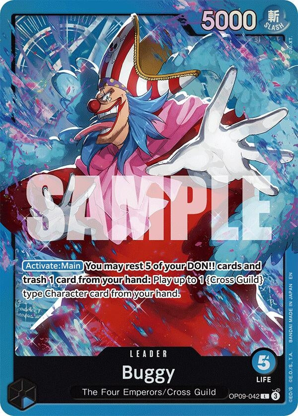 Buggy (OP09-042) (OP09-042) (ST-25: Starter Deck 25 BLUE Buggy)