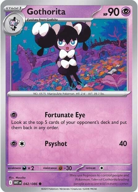 Image for Gothorita (042/086) (SV: White Flare) - Pokemon