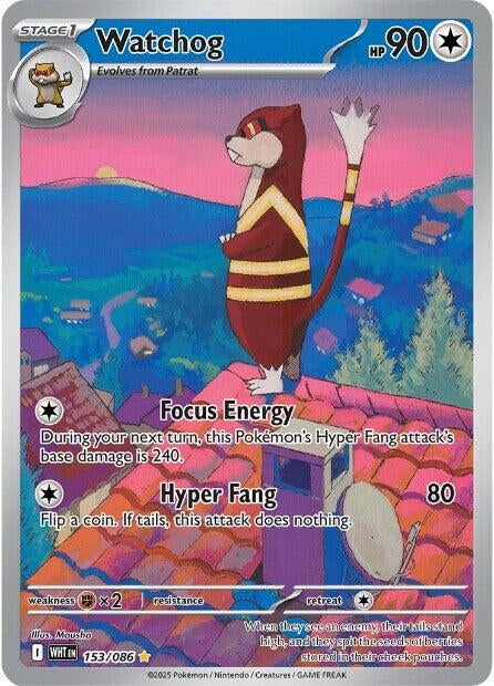 Image for Watchog (153/086) (SV: White Flare) - Pokemon