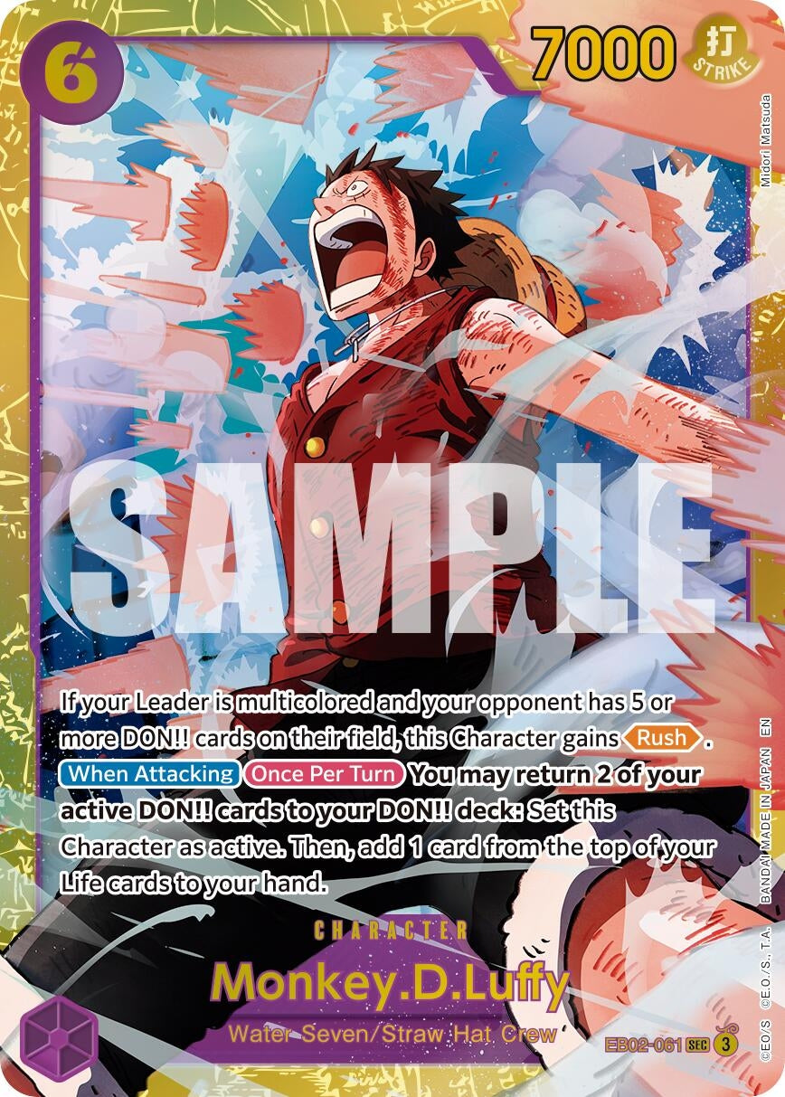 Monkey.D.Luffy - EB02-061 (Reprint) (EB02-061) (Premium Booster -The Best- Vol. 2)