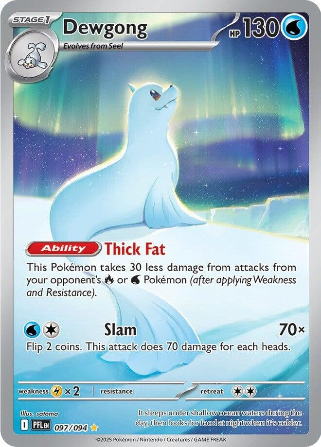 Image for Dewgong (097/094) (ME02: Phantasmal Flames) - Pokemon