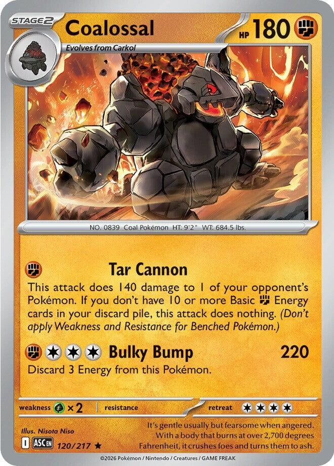 Image for Coalossal (120/217) (ASC) - Pokemon