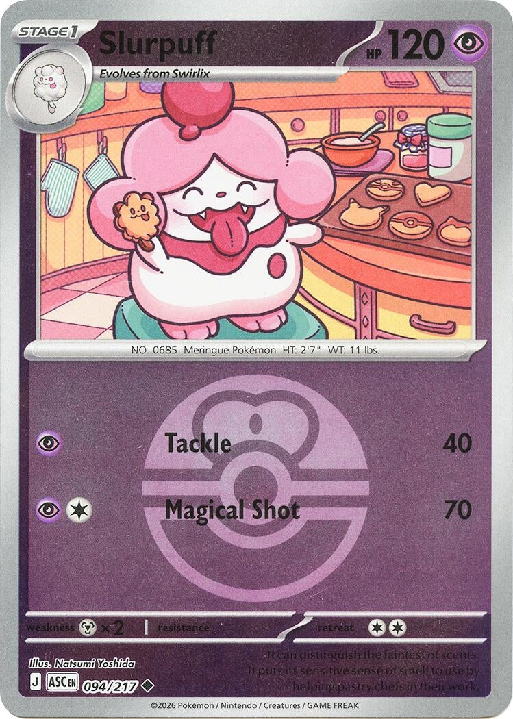 Image for Slurpuff - 094/217 (Love Ball) (094/217) (ASC) - Pokemon