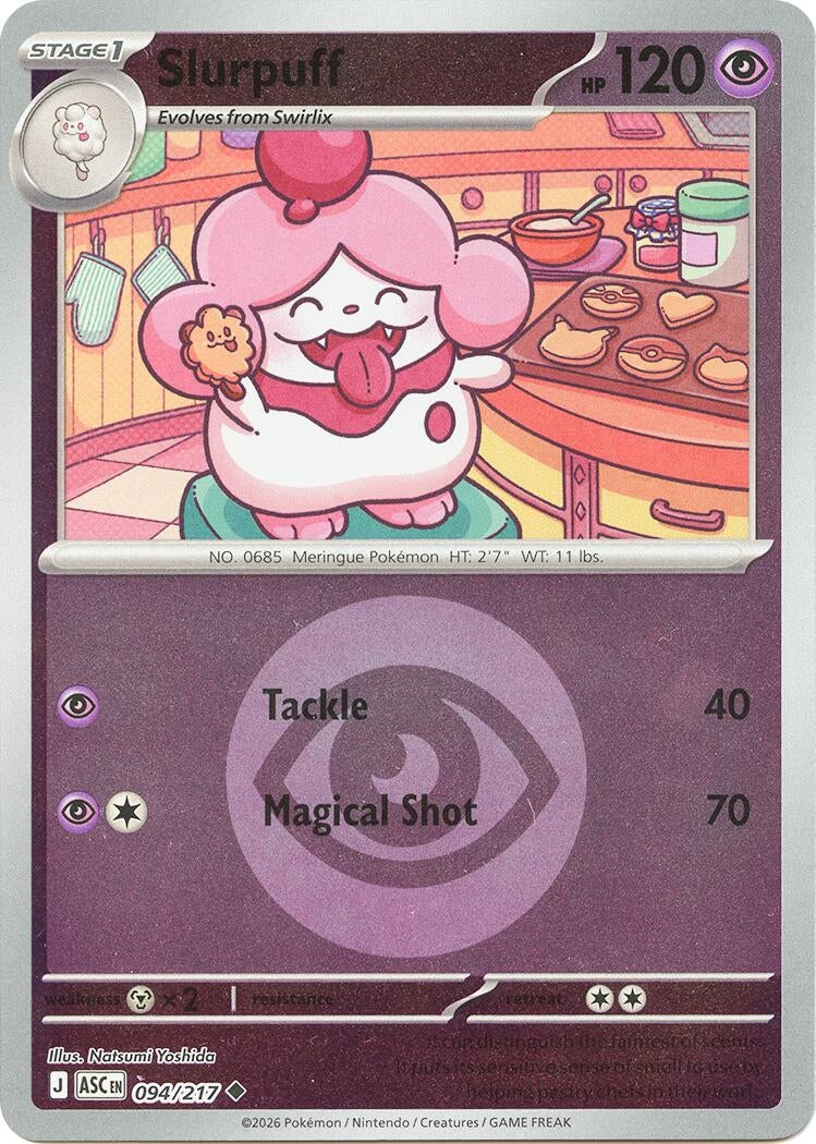 Image for Slurpuff - 094/217 (Energy Symbol Pattern) (094/217) (ASC) - Pokemon