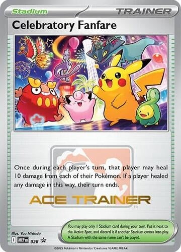 Image for Celebratory Fanfare (Ace Trainer) (028) (ME: Mega Evolution Promo) (MEP) - Pokemon